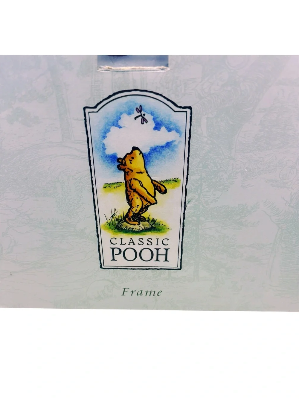 Classic Winnie The Pooh Double Photo Frame Charpente 3D Pooh Hunny Pots W/Box